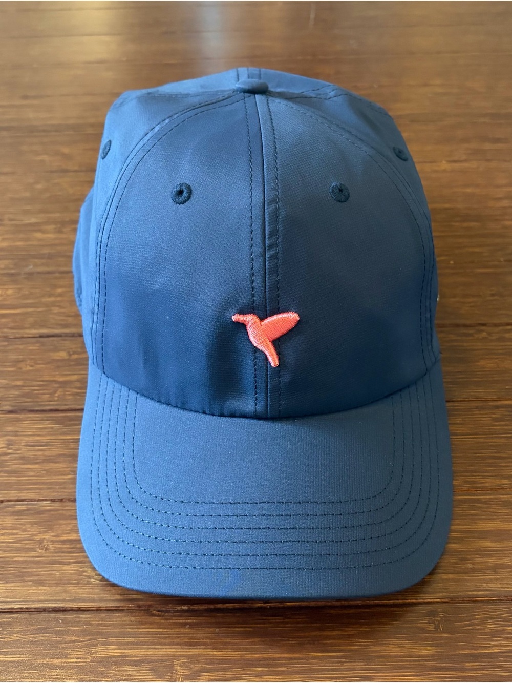 Birddogs Performance Hat Cap Strapback Blue Adjustable Lightweight Logo Pink